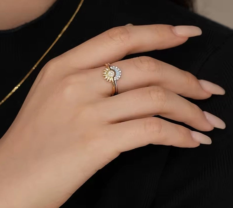 ANILLO SOL Y LUNA