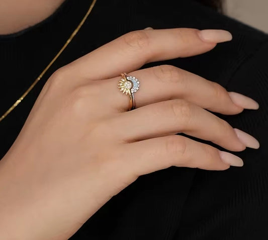 ANILLO SOL Y LUNA